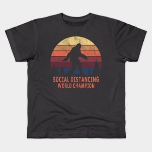 Social Distancing World Champion Kids T-Shirt